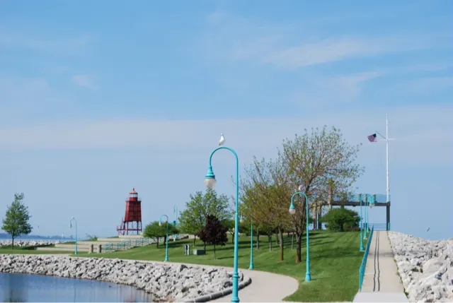 Beautiful Lake Michigan.