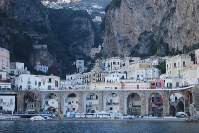 Atrani where our BNB is....
