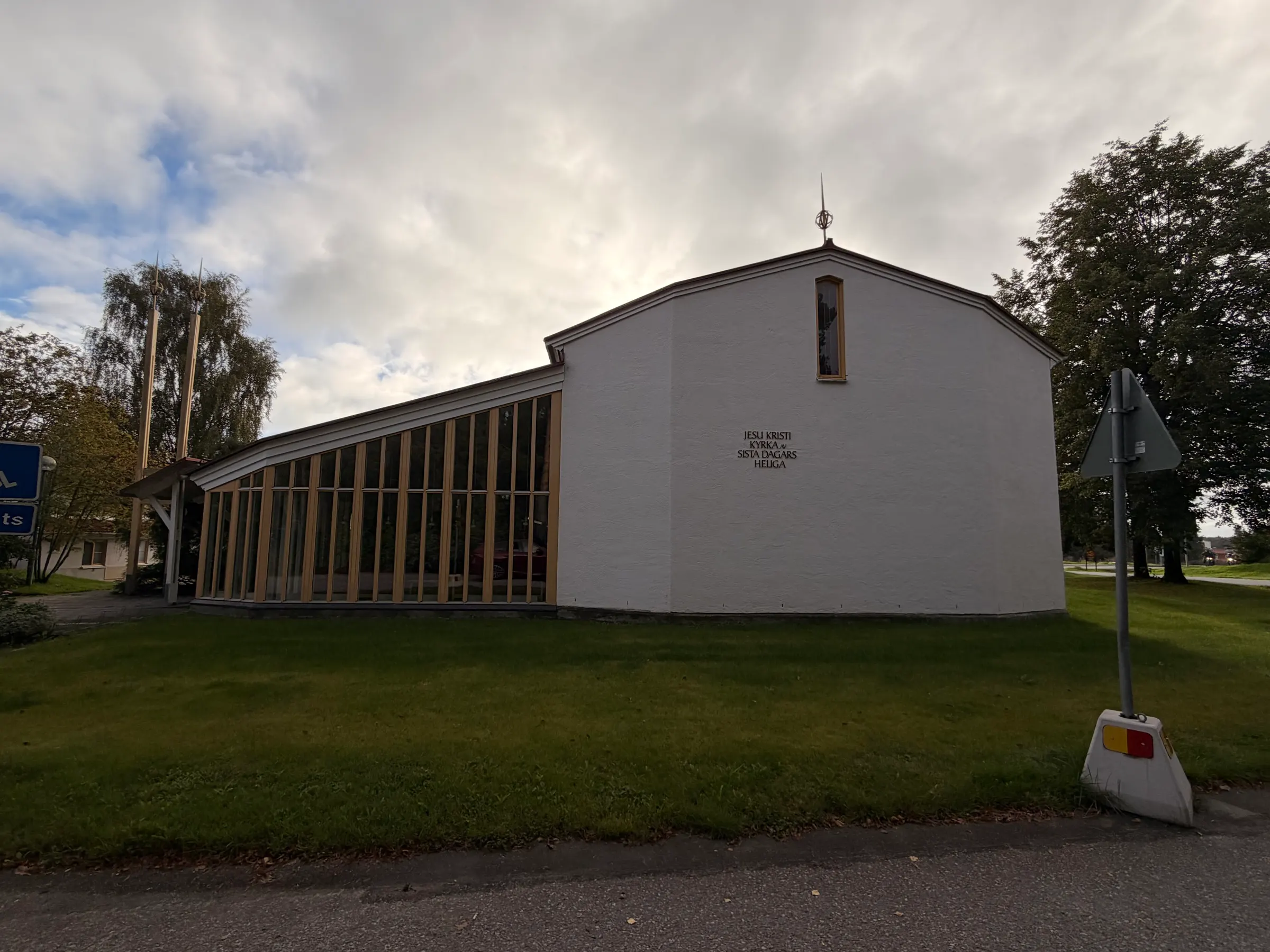 This is the chapel that sat across the street from the temple.