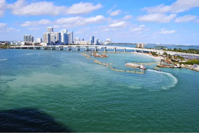 Leaving Miami....