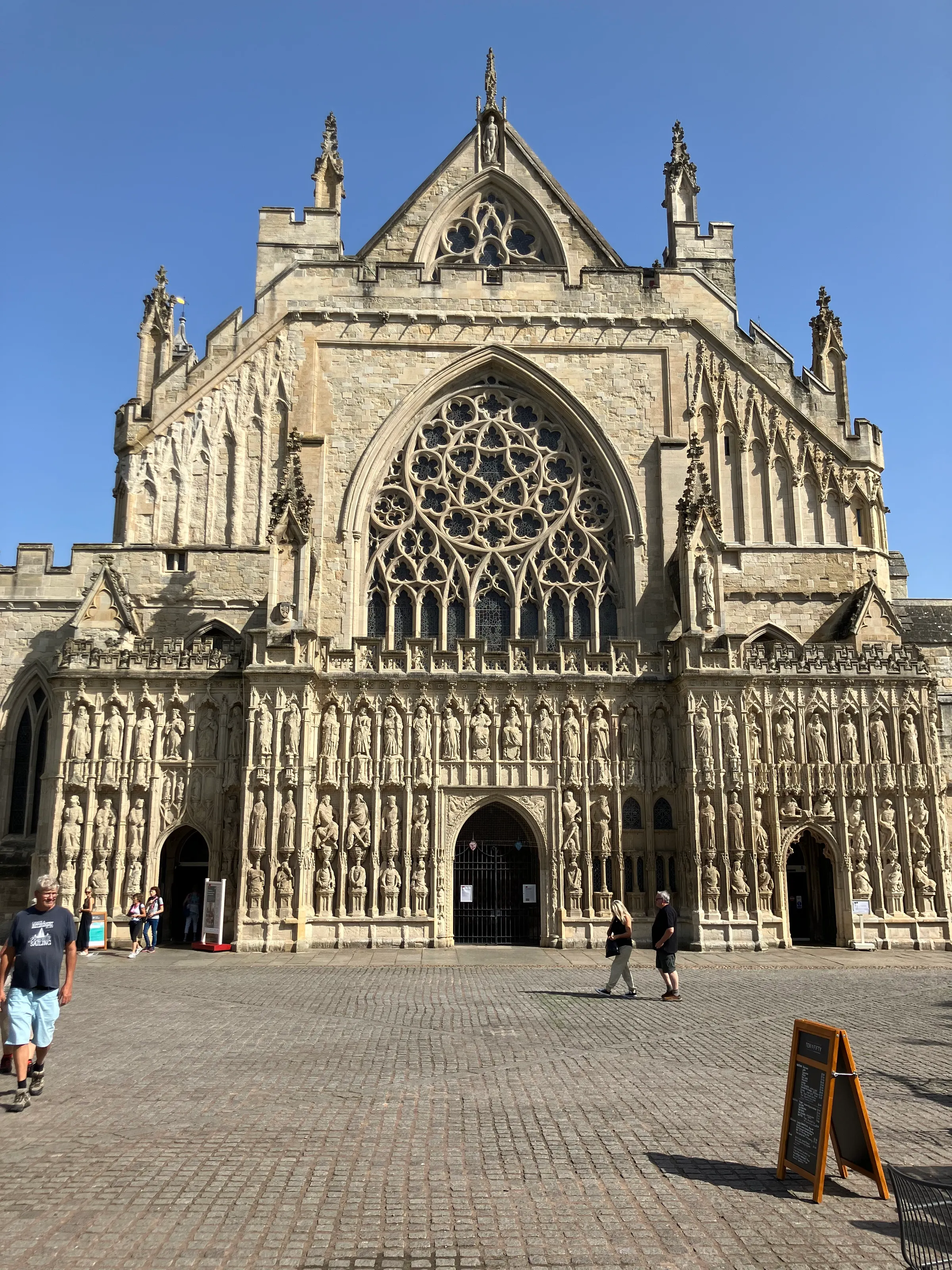 Exeter Cathedral.