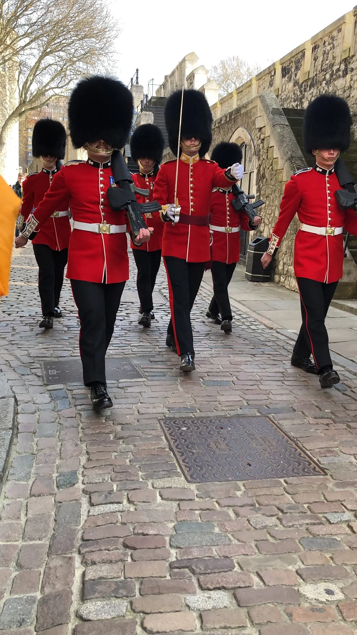 The Guard changing in the London Tower