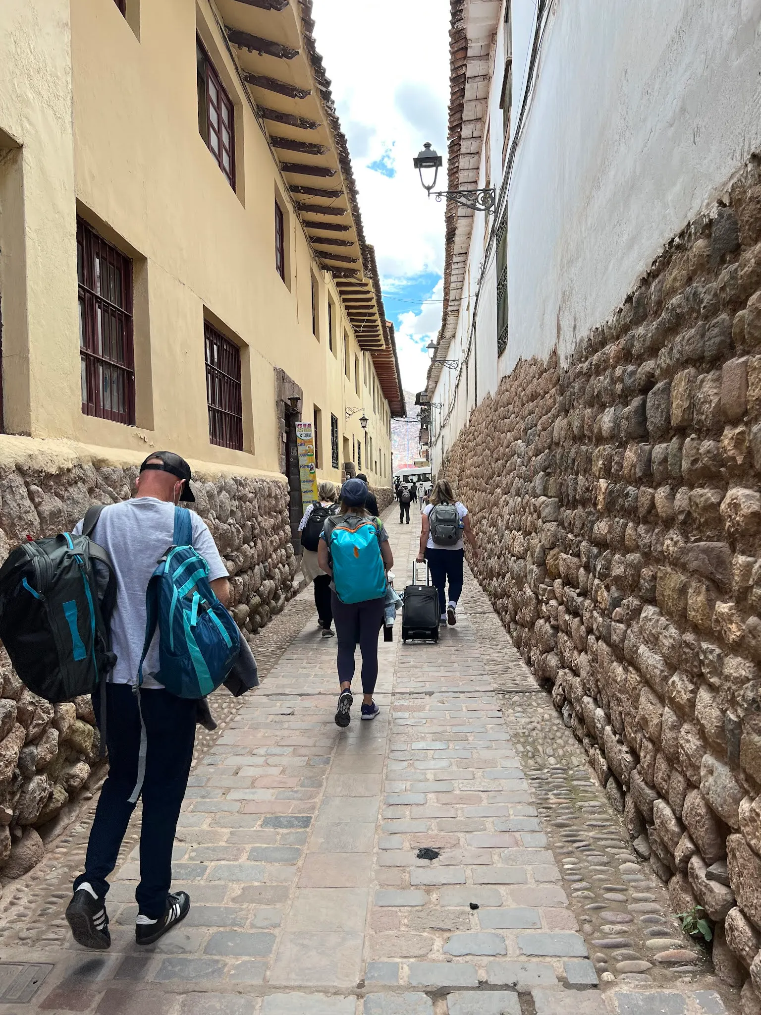 Our alley way to the BNB….