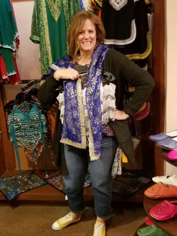 My Morrocan belly dancer!