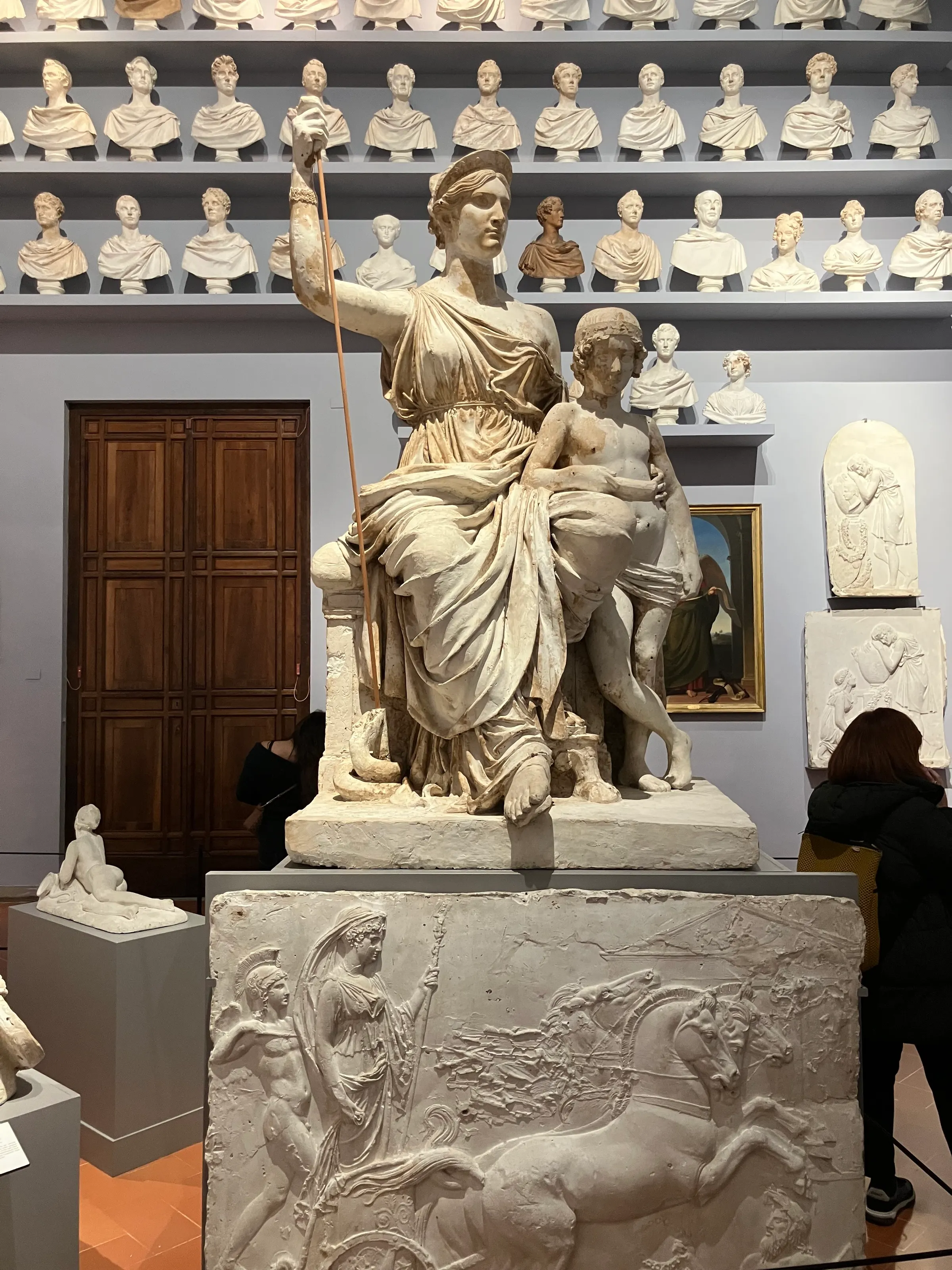 Some pictures of David {and another statue}.