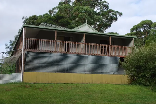 Our room looking over the area where Kangaroo's play....<not>.