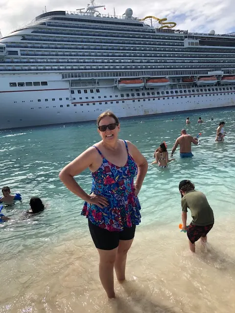 My beautiful wife enjoying the sun...