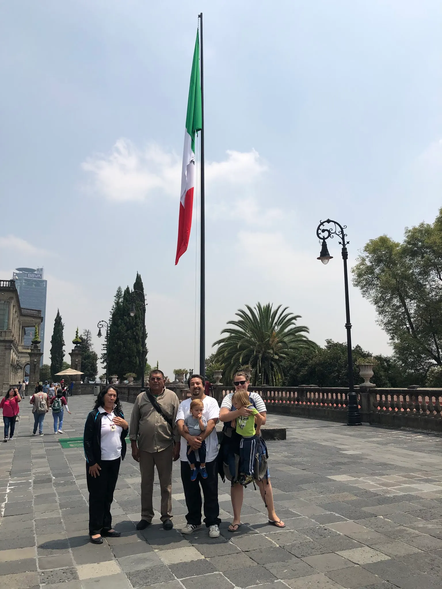 Neza’s family at the castle...