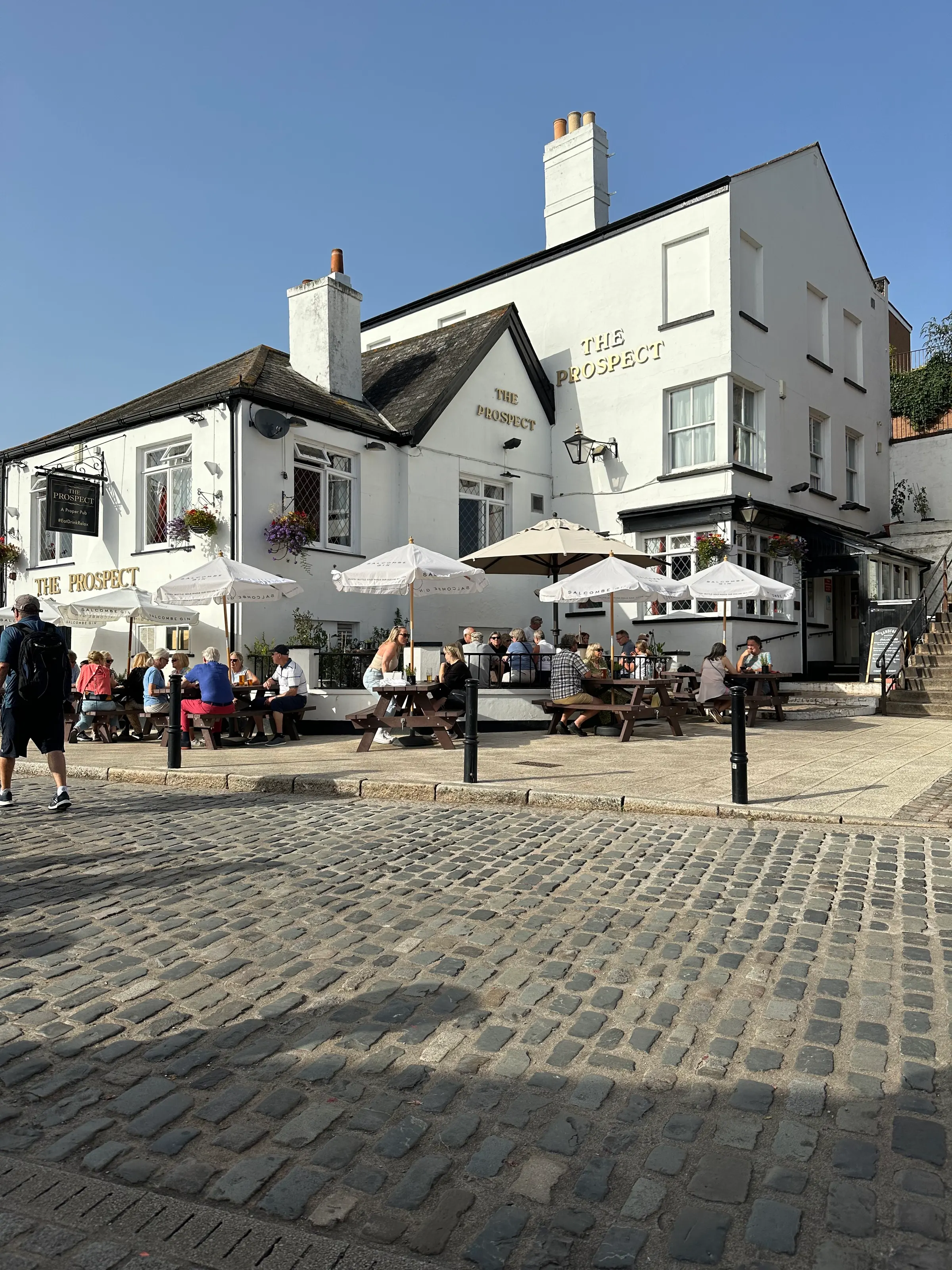 The pub where we bought our dinner from. They brought it outside to where we were sitting.