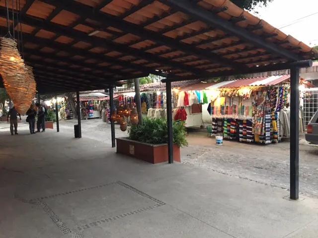 Street vendors outside our apartment complex....
