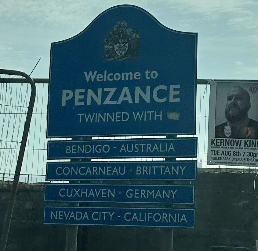 Always wanted to go to Penzance. And we did!