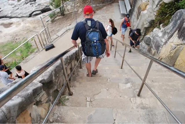 Some steep climbs....