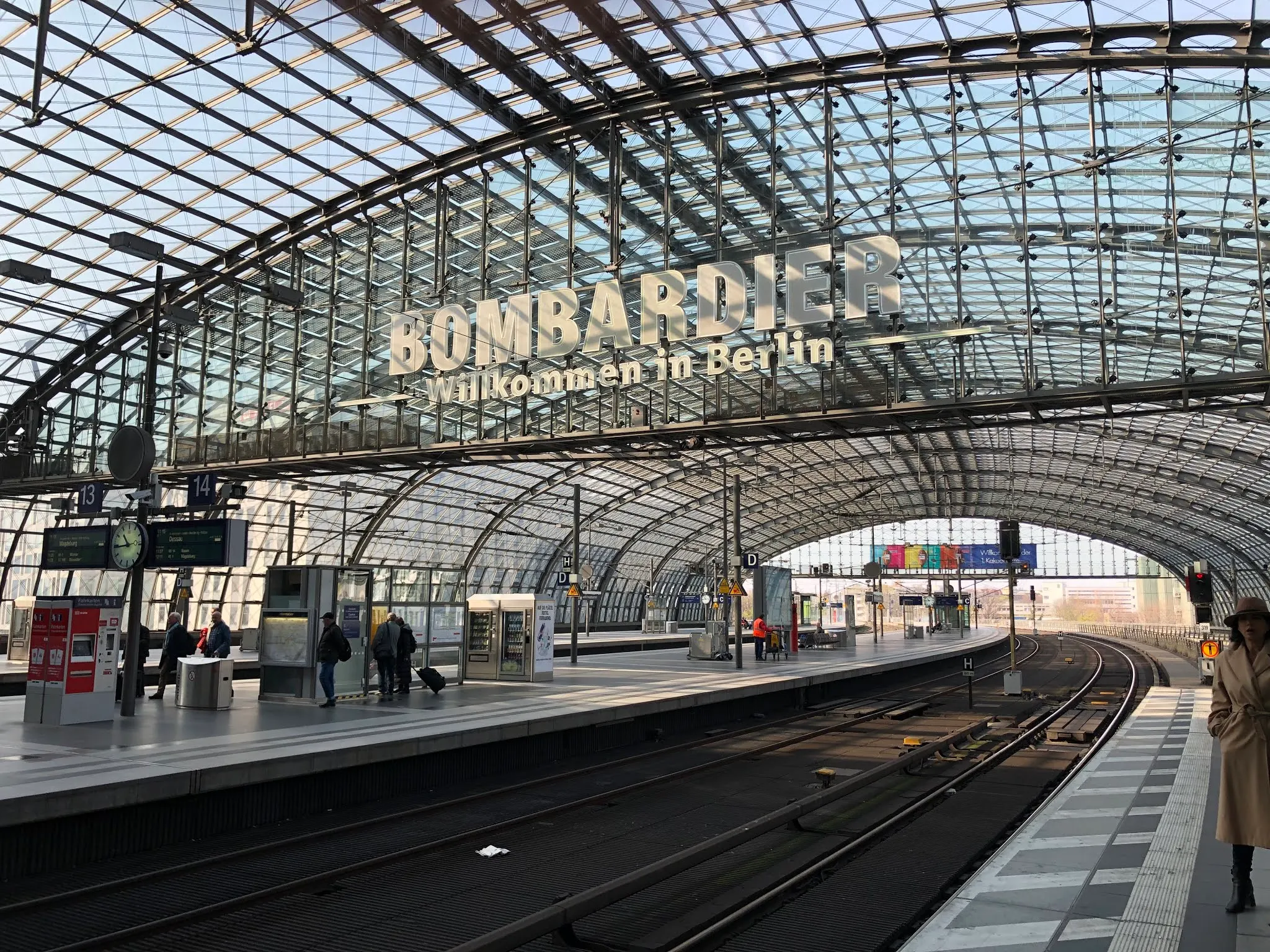 One of the train stations....