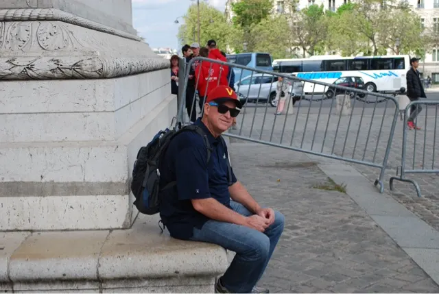 A tired soldier....