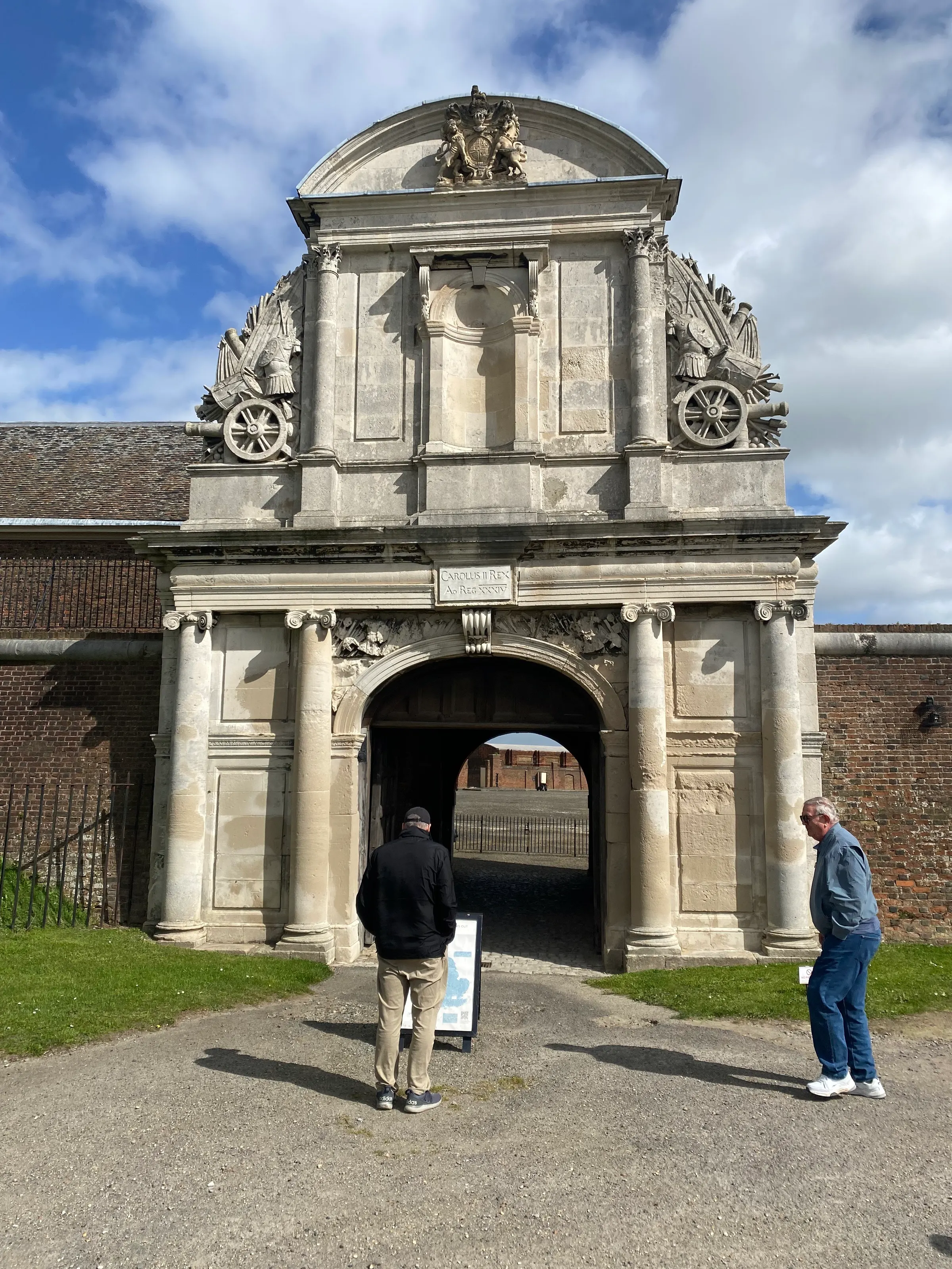 This is the gatehouse to Fort Tilbury.