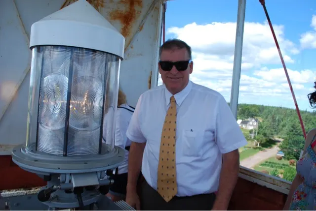 The Lighthouse Inn Keeper and his light....