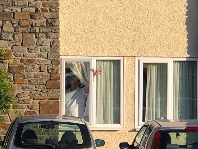 A crazy guest....