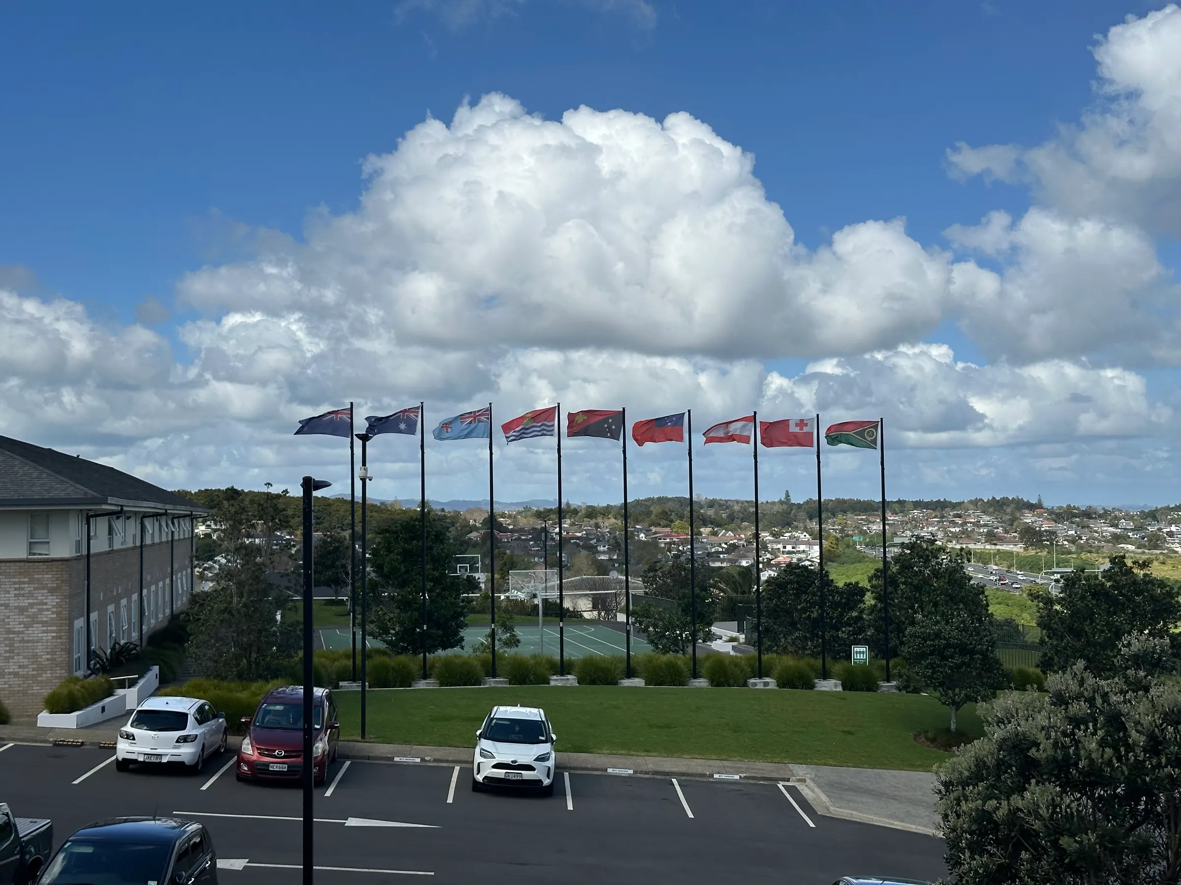 These flags, we believe, represent the countries where missionaries are going to go serve and who come to this MTC to be trained…if that makes sense.