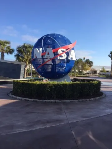 Kennedy Space Center (KSC) entrance....