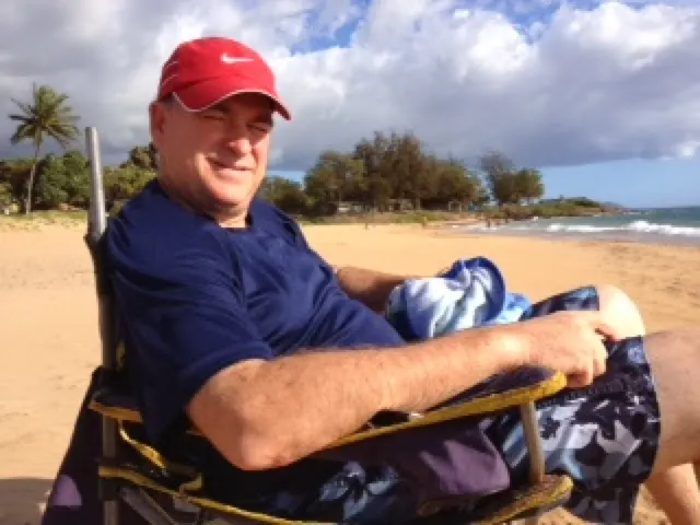 Tough time on the beach....