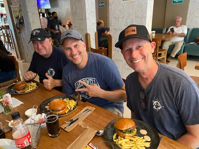 We all ate Alpaca burgers. Like I said, they were really good tasting meat. Hard to think about after you’ve seen their cute faces.