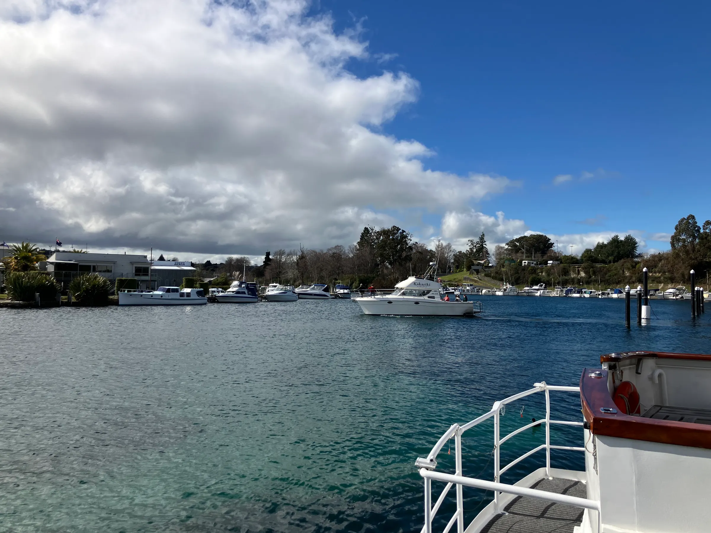 The next two shots are in the marina where our boat was launched out into the lake. It was pretty here.