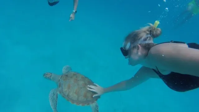 Cassidy and new friend.