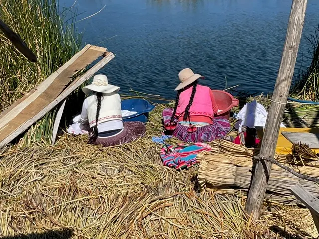 Wash day on the island…..