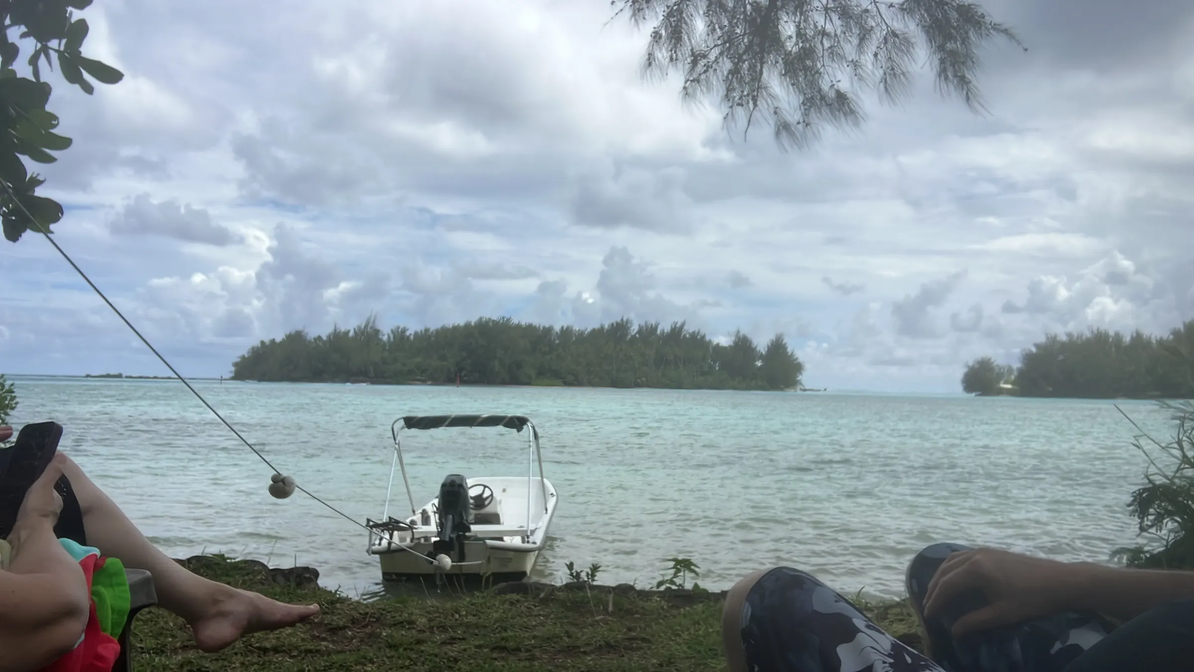 Those are the two islands that we thought we’d kayak too. But the weather was to concerning so we punted. Kayaked a bit, but not long.