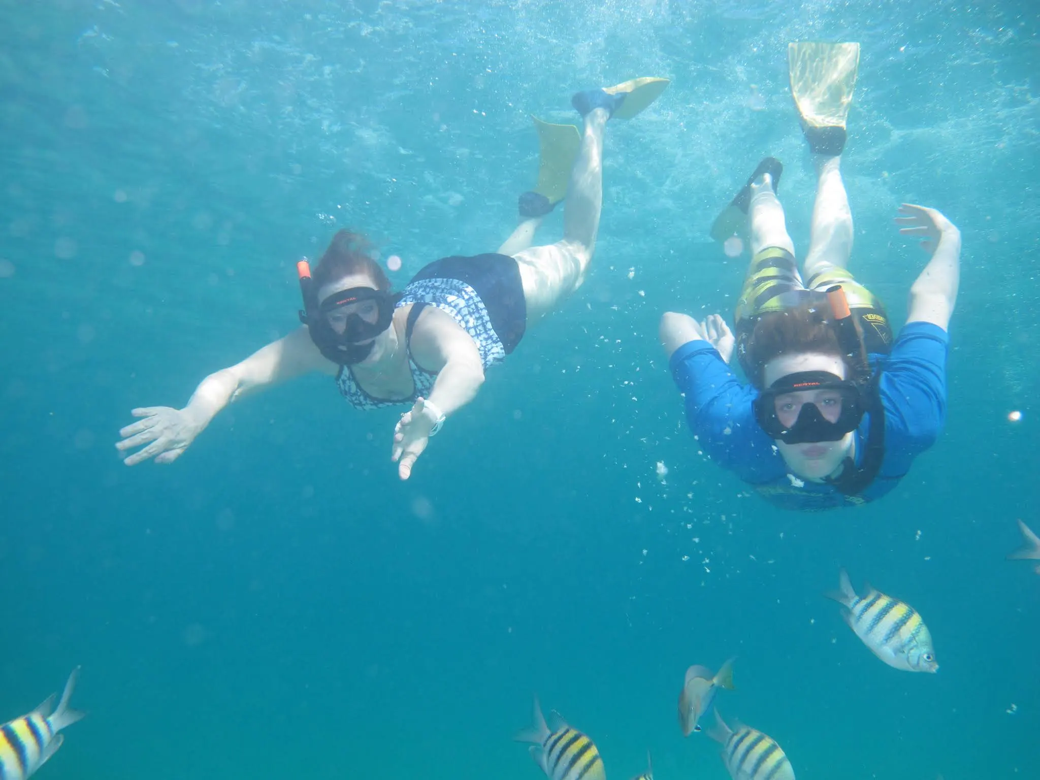 Some snorkeling shots....