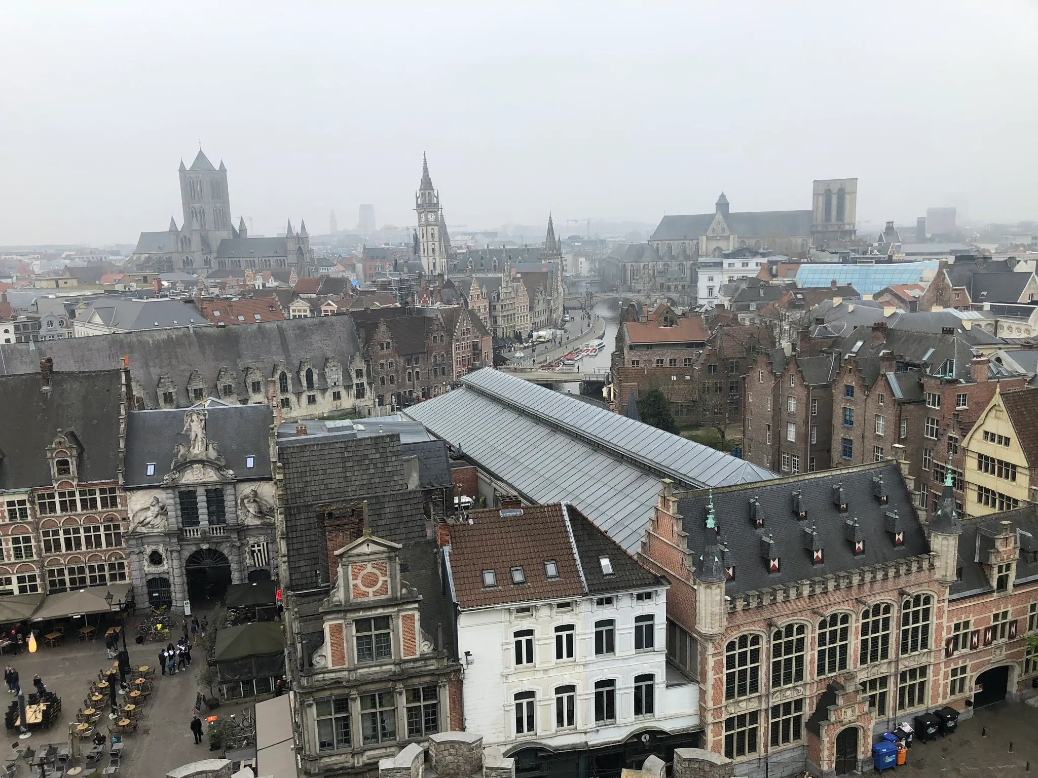 A city view of Gent.