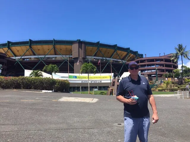 ALOHA Stadium...