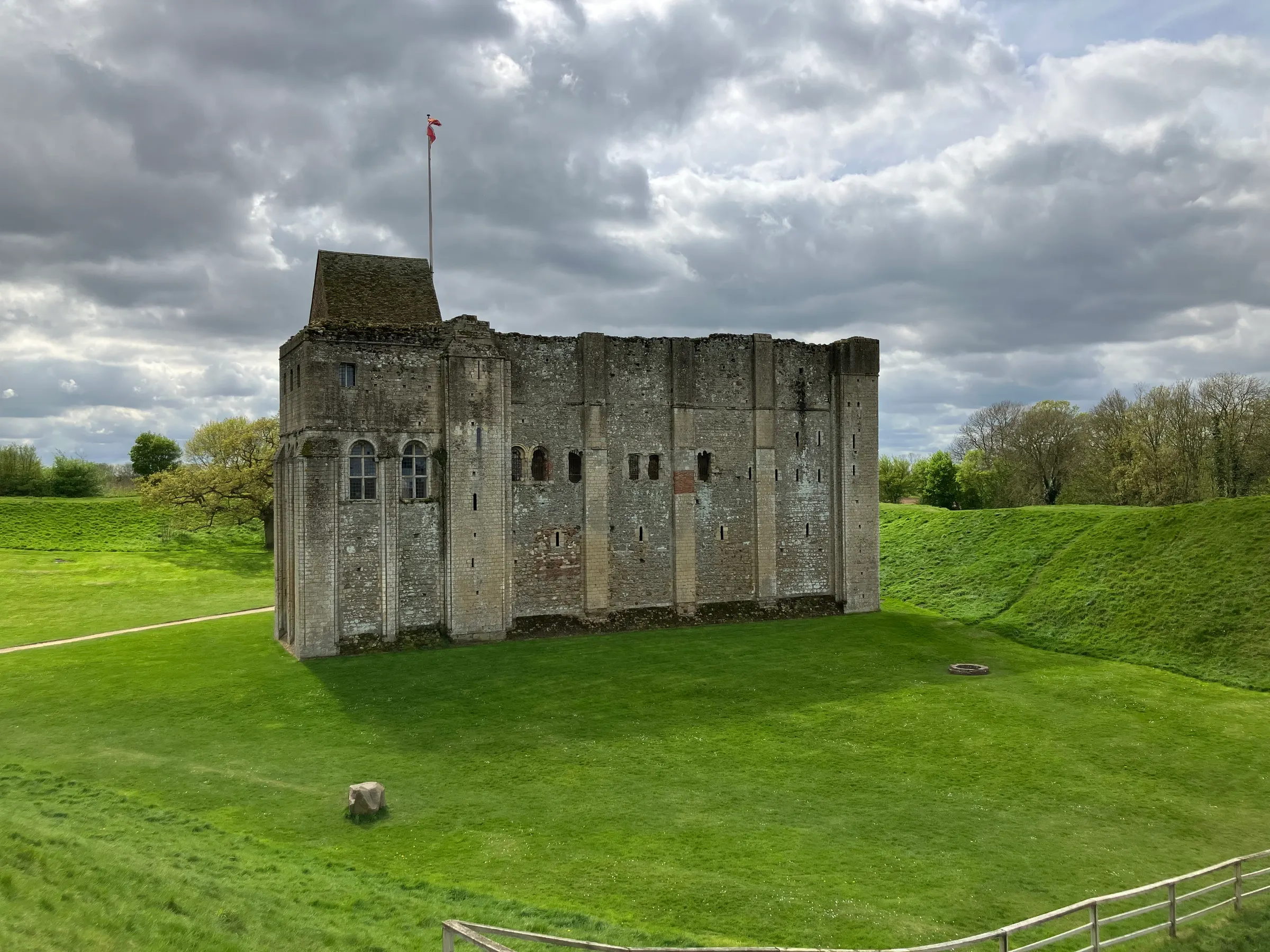 Castle Rising from another angle.