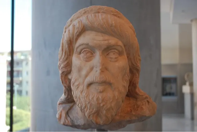Some artifacts found in the Acropolis Museum...