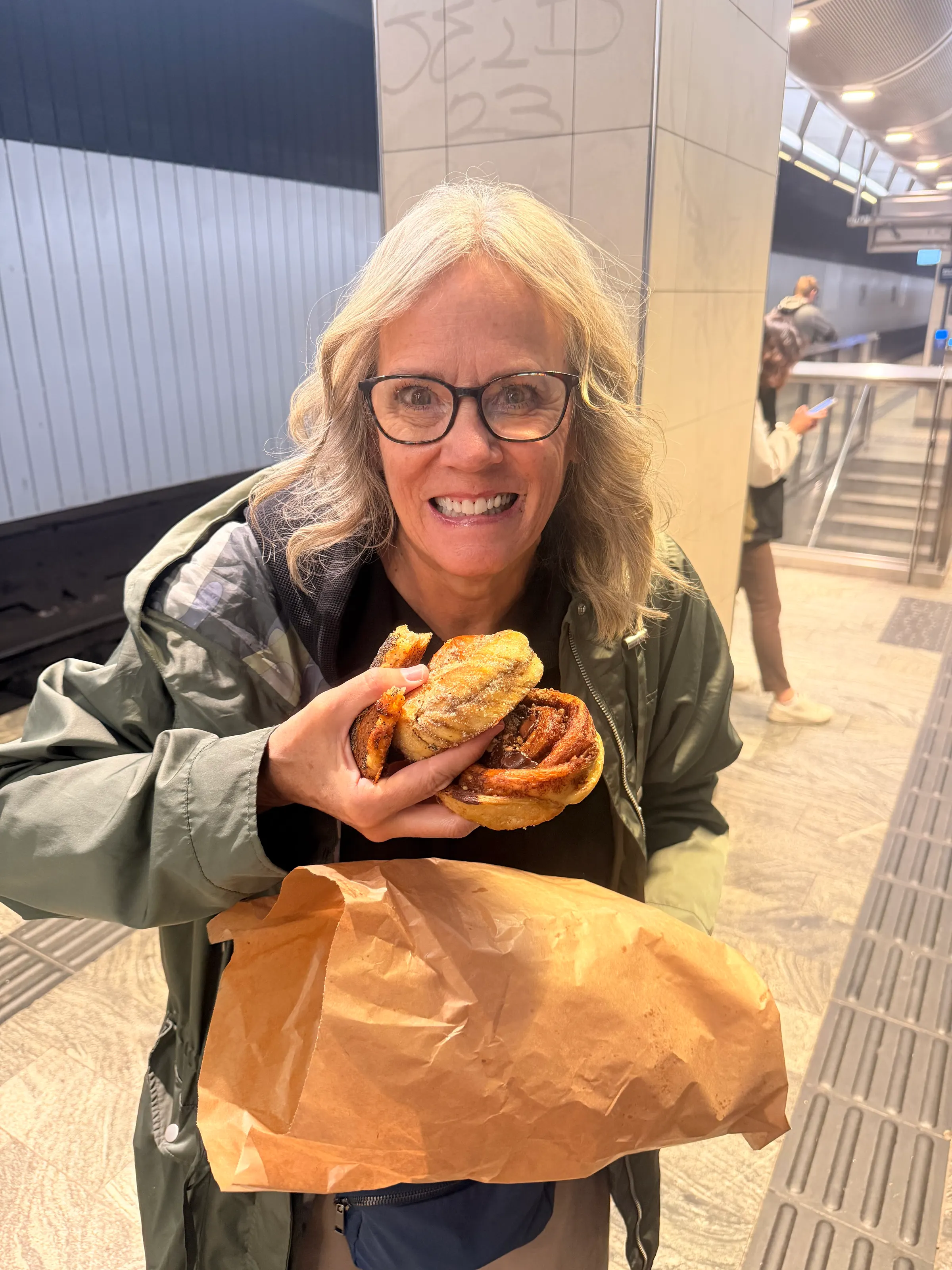 These pastries that Denise was holding were amazing. So buttery. A heart attack maker.