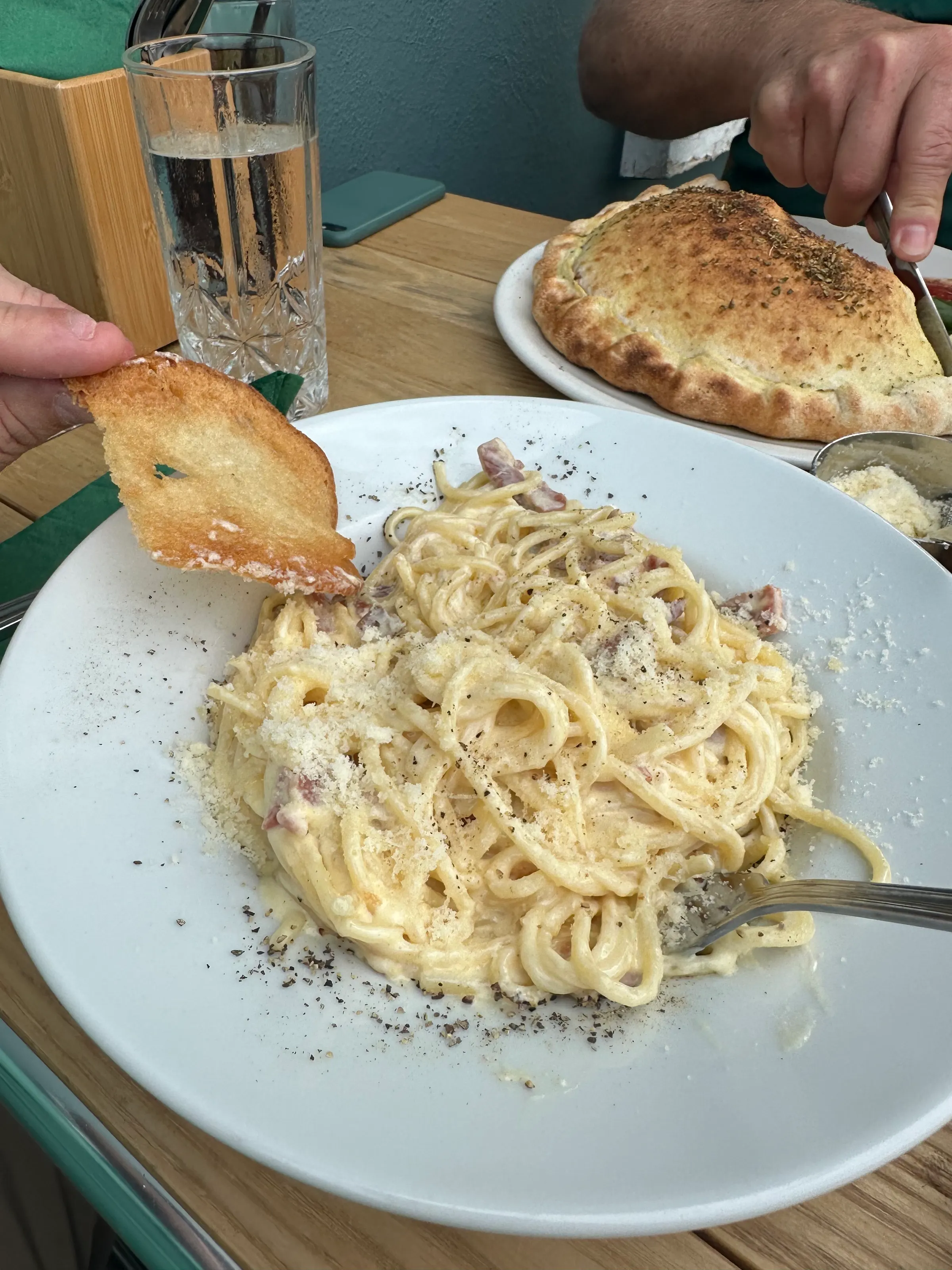 Our plates….YUM!!!