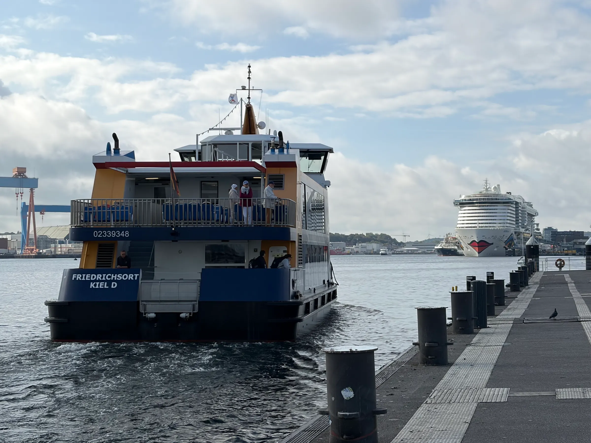 That’s another look at the ferry we took.
