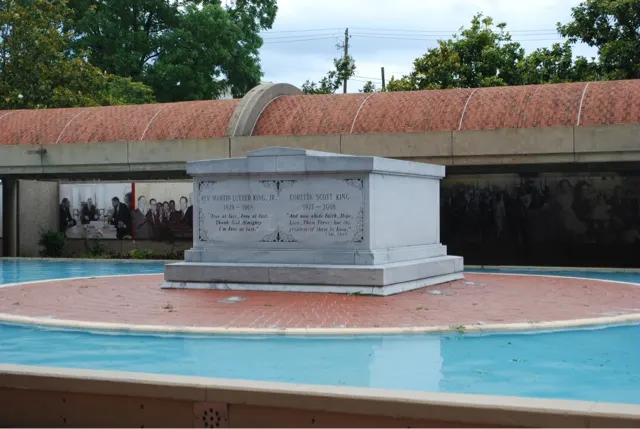 This is where he and his wife are buried.
