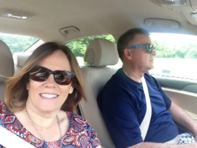 This is us for most of the last 2 days lots of driving