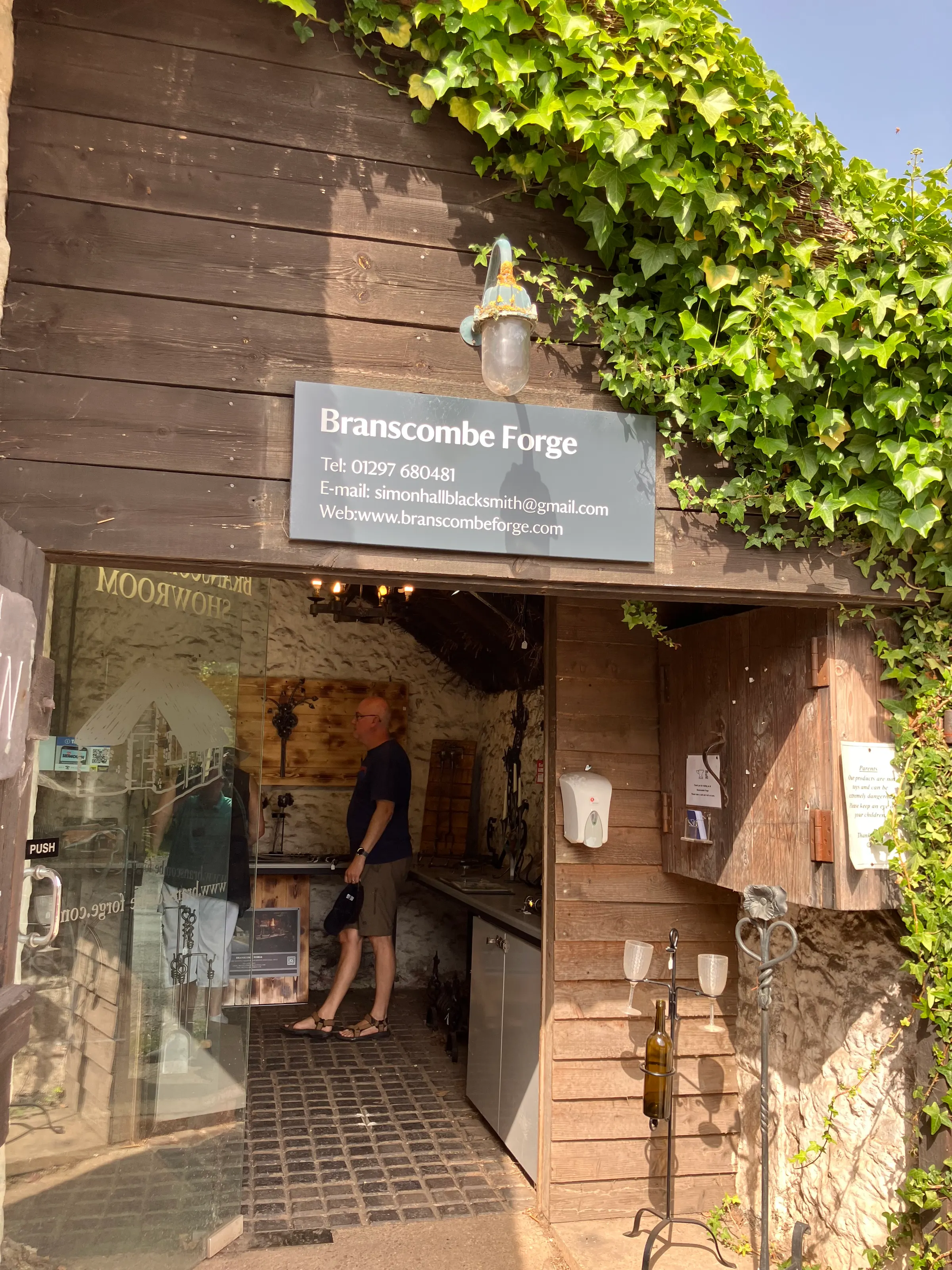 The forge at Branscombe.