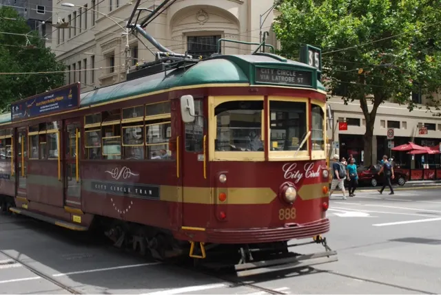 The 'City Circle' Trolley....trolley #35!