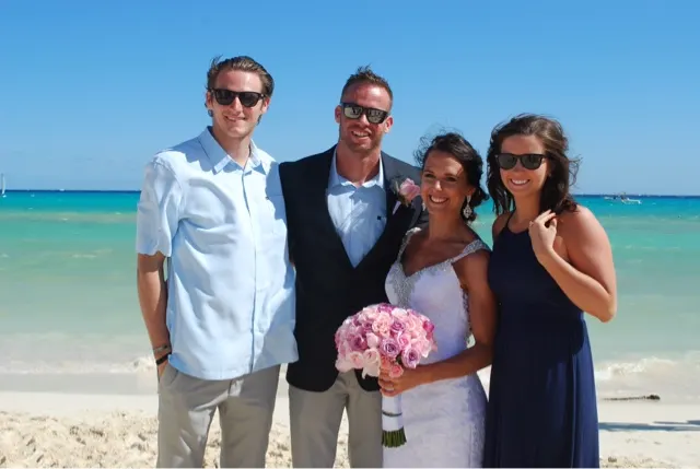 The new couple and Brent\Ashley.....
