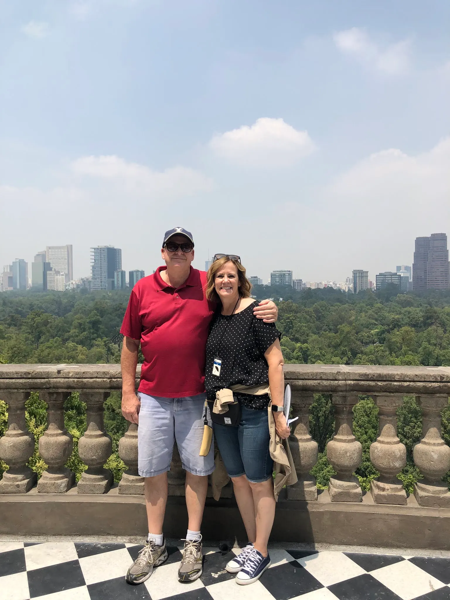 The tourists enjoying their time in Mexico.....