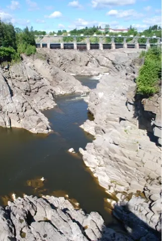 Some pictures from the Grand Falls and Gorge....