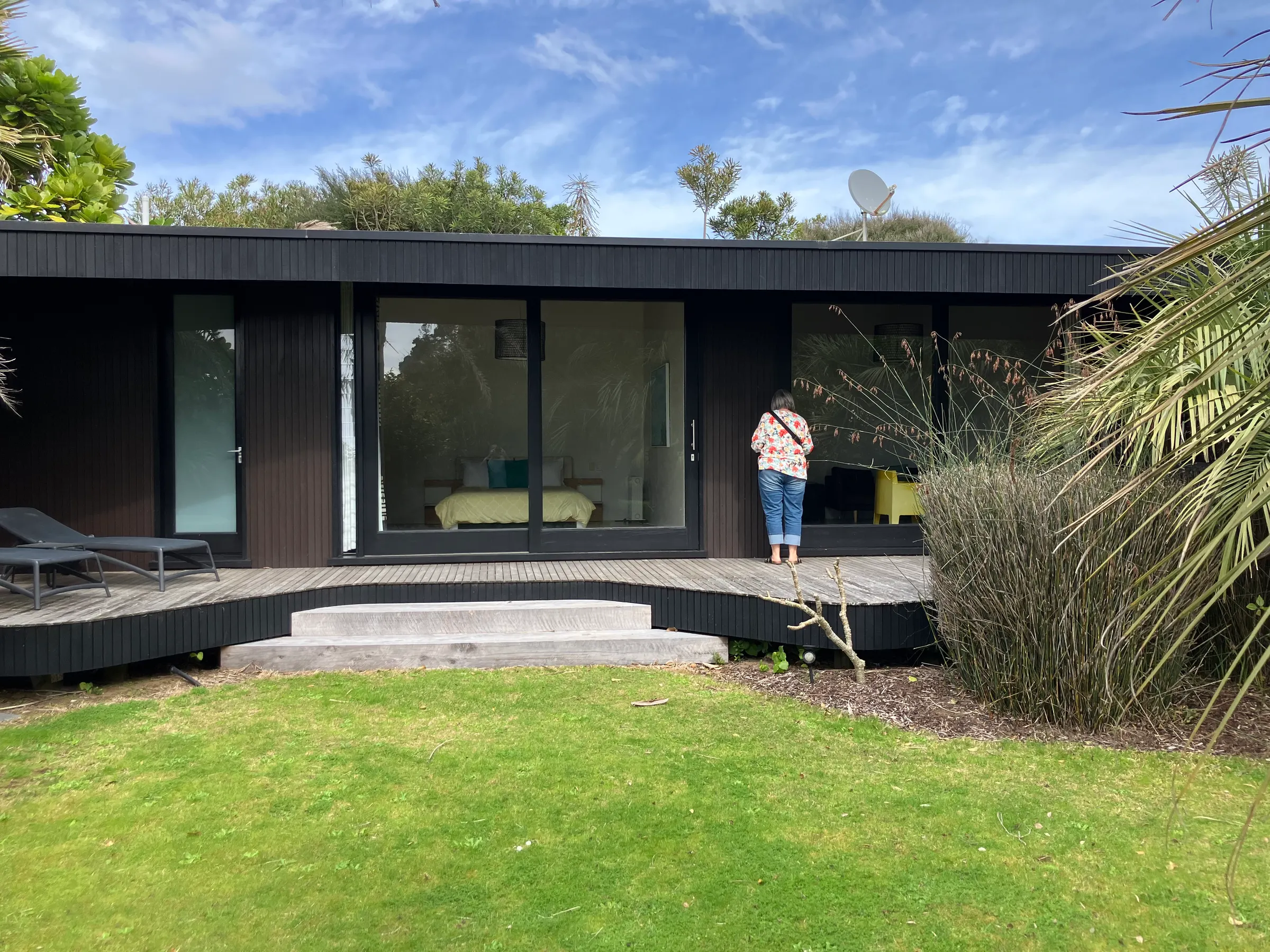 Our flat at Hot Water Beach…..