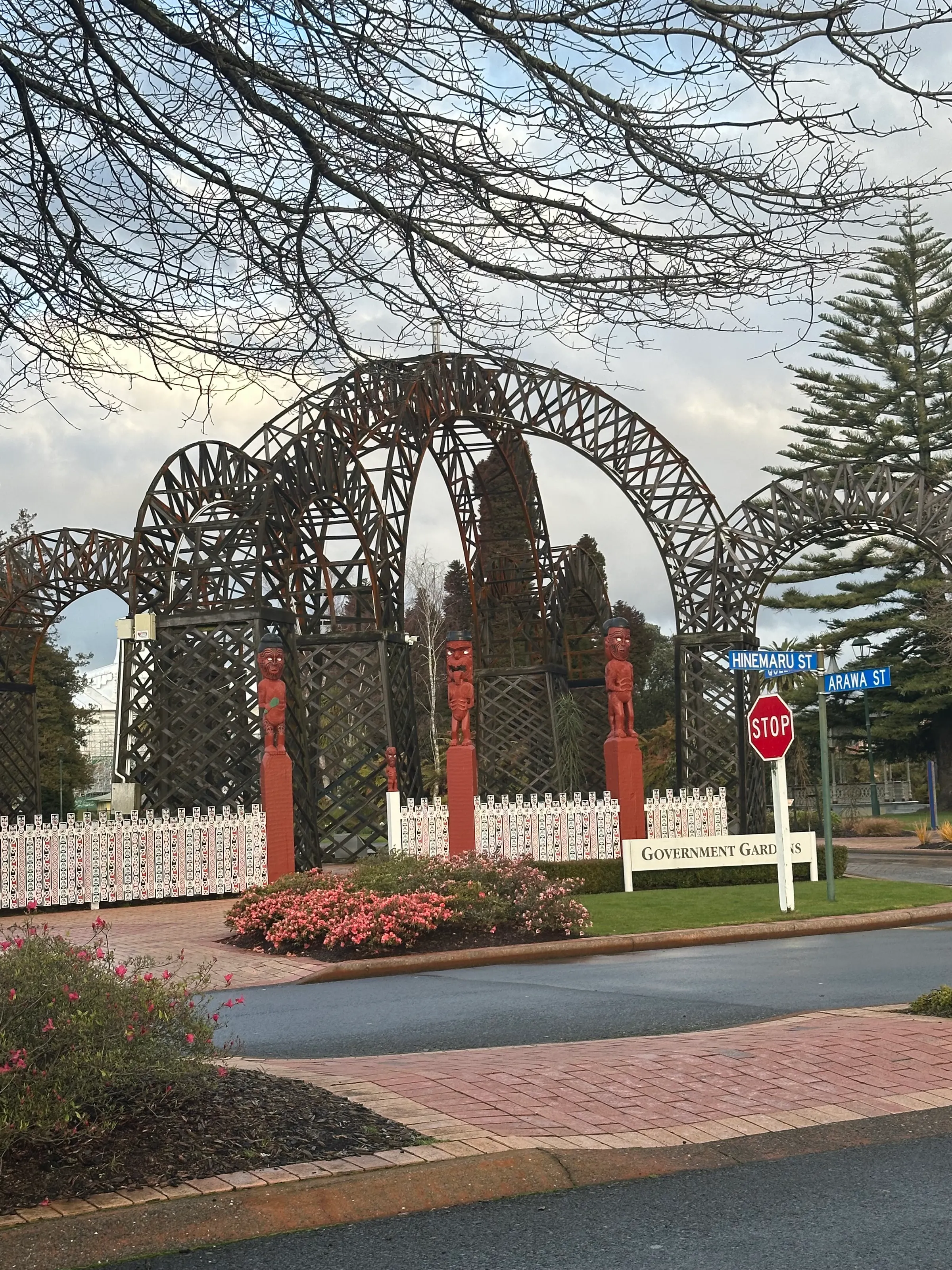 This thing is just outside our hotel as an entrance into a park across the street. It’s called the Governments Gardens.