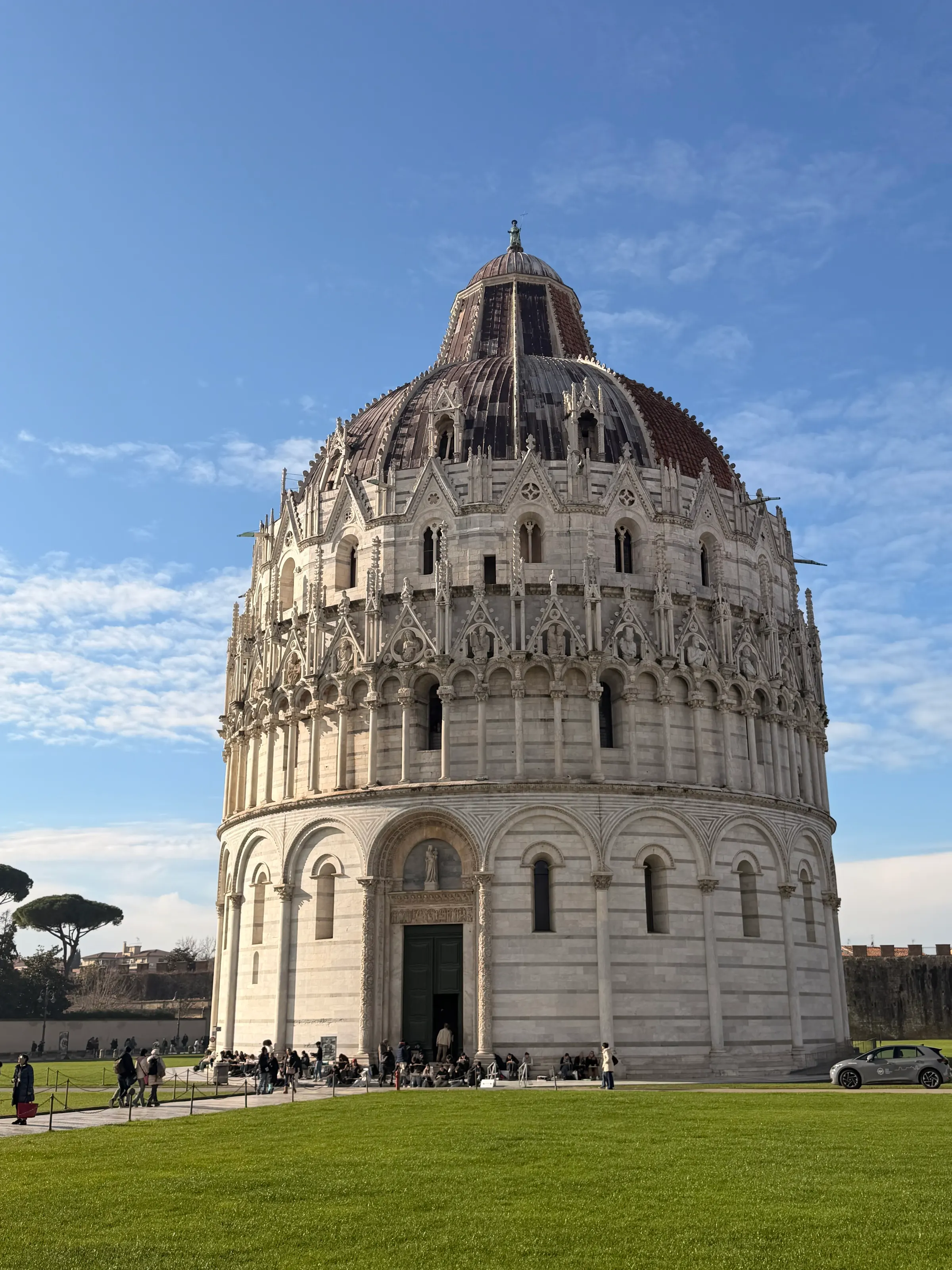 There were 3 other buildings on the campus here in Pisa. But I’m not sure what this one was. Library maybe? I’d have to research.