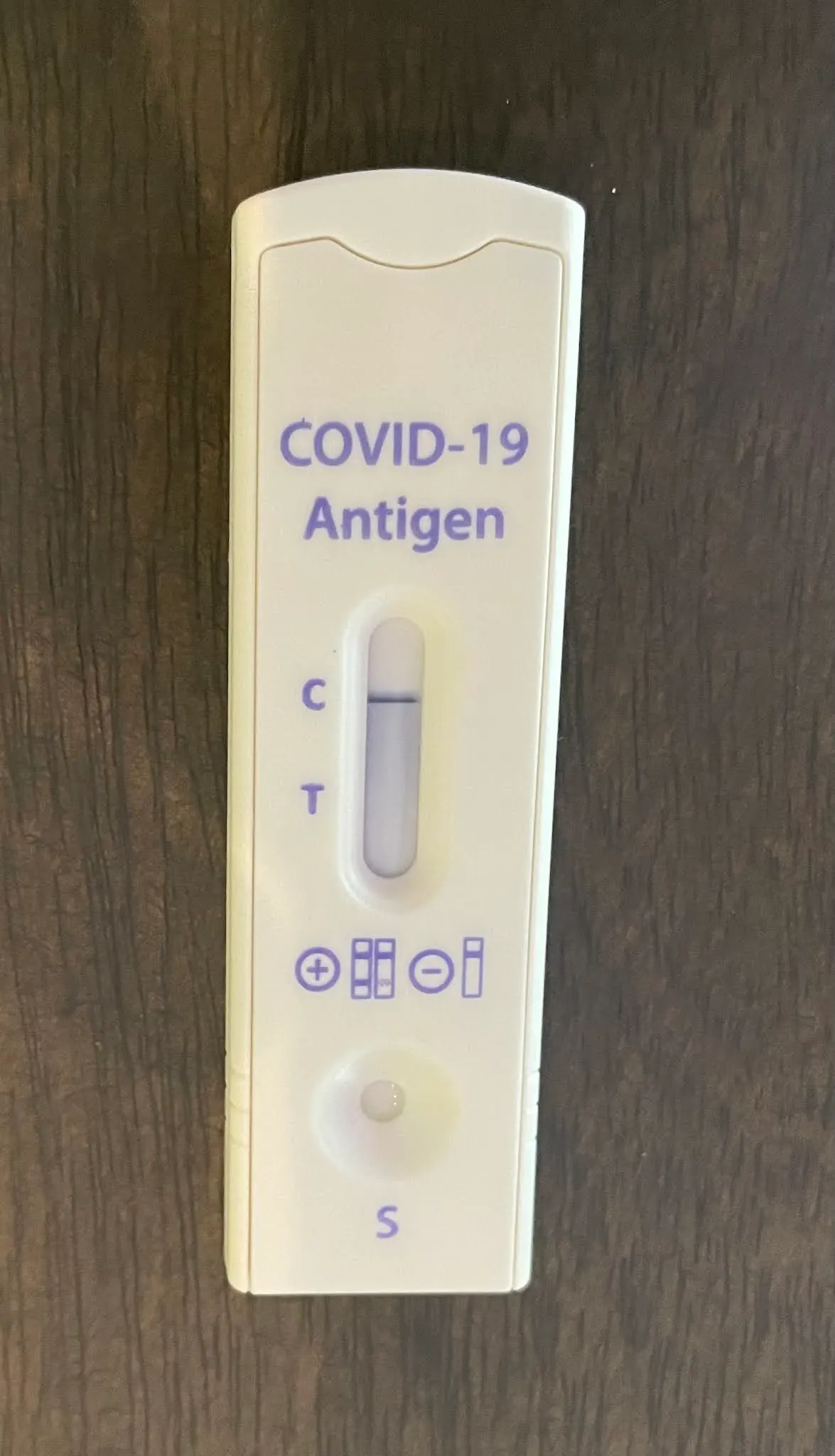 Another negative Covid test for Denise. We know she does not have it today!