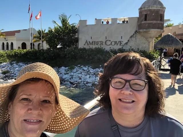 Welcome to Amber Cove, Dominican Republic. Denise and Nanette...