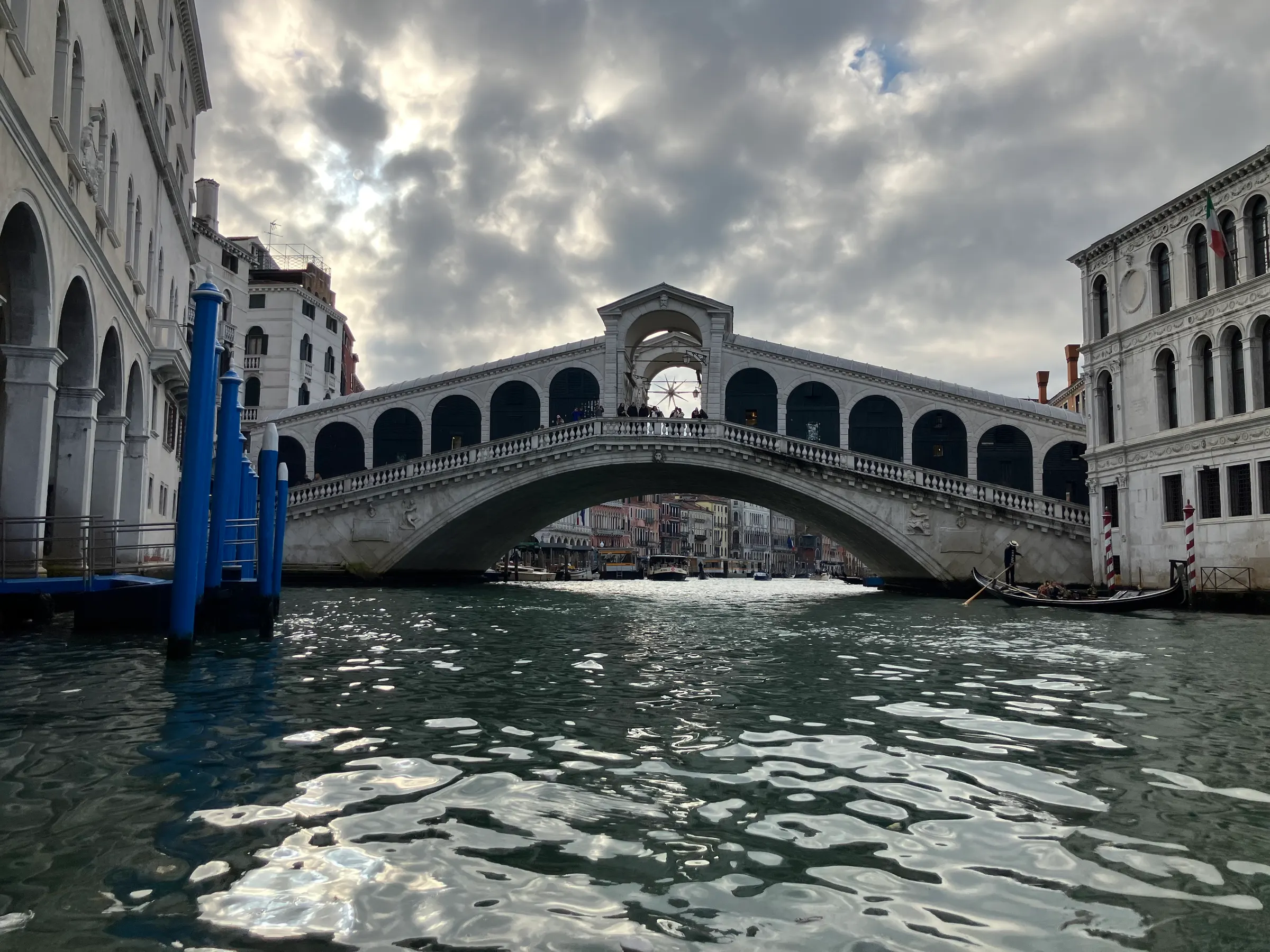 Famous Rialto Bridge